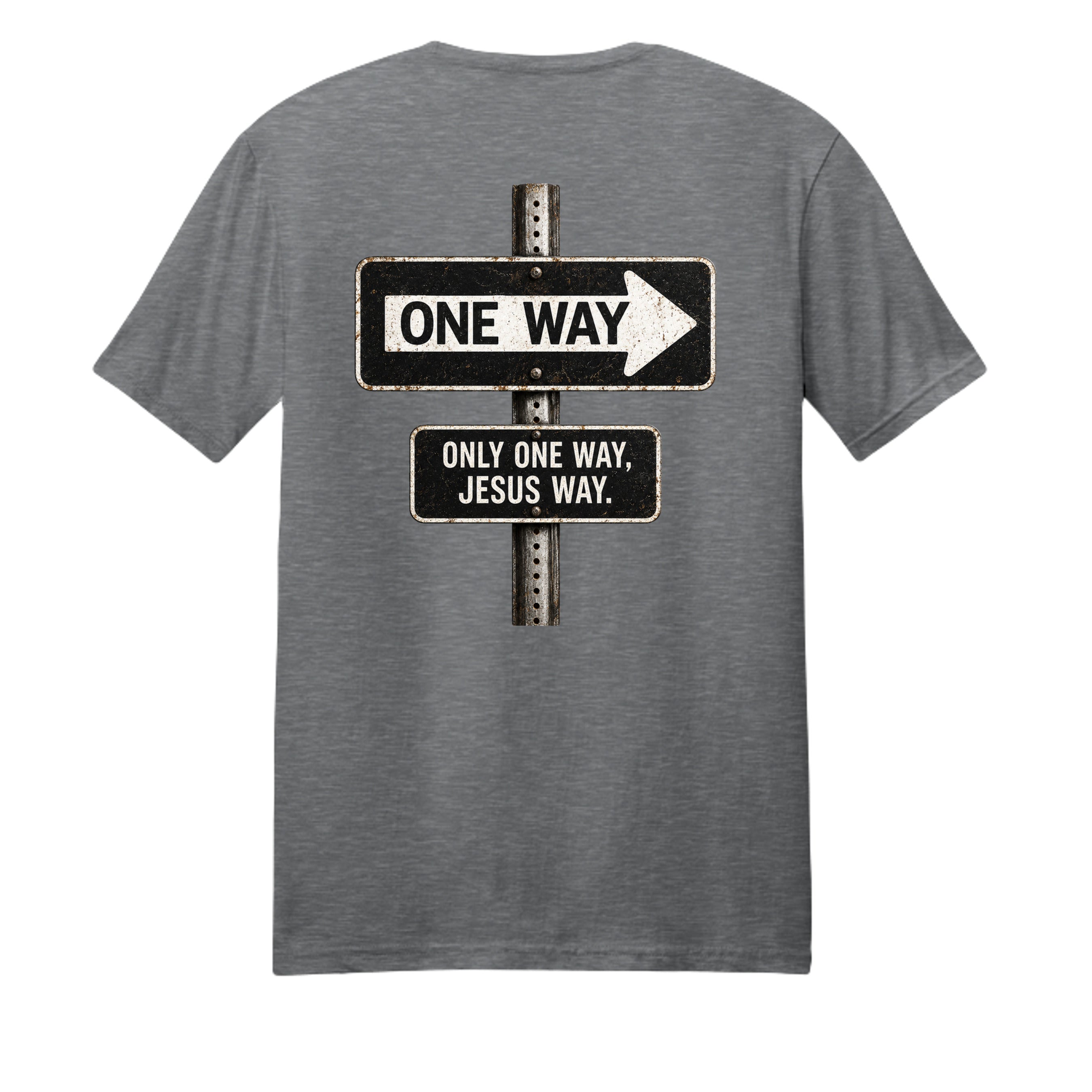 Graphite Heather - 3000 - BACK