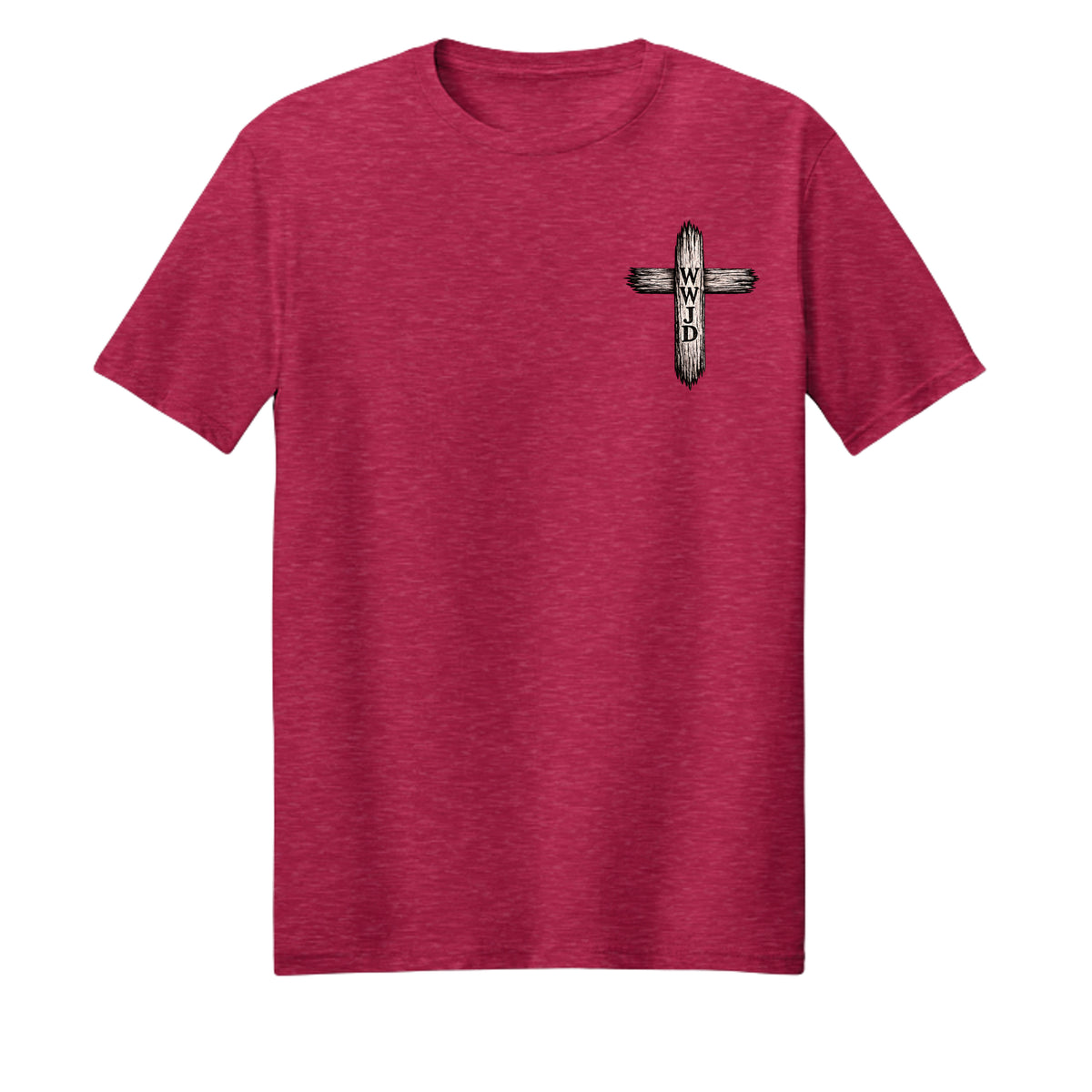 Heather Red - 3000 - FRONT