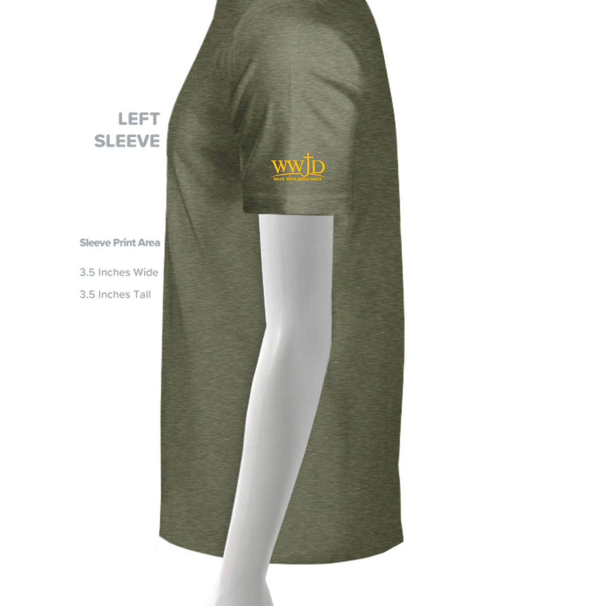 MILITARY GREEN - 6010 - SLEEVE_LEFT