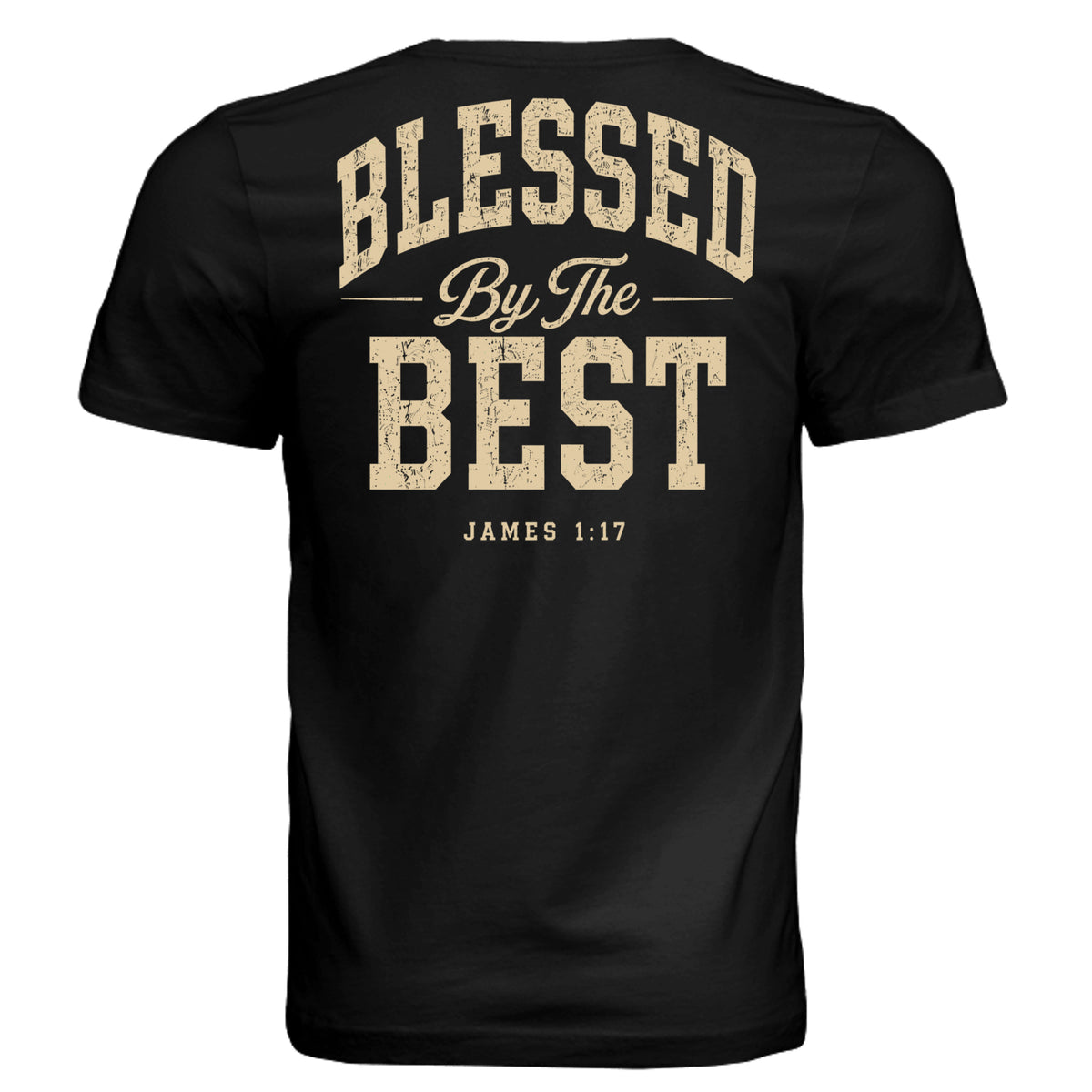 Solid Black Triblend - 3413C - BACK