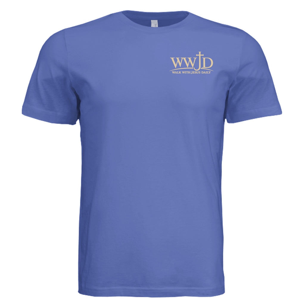 Solid True Royal Triblend - 3413C - FRONT