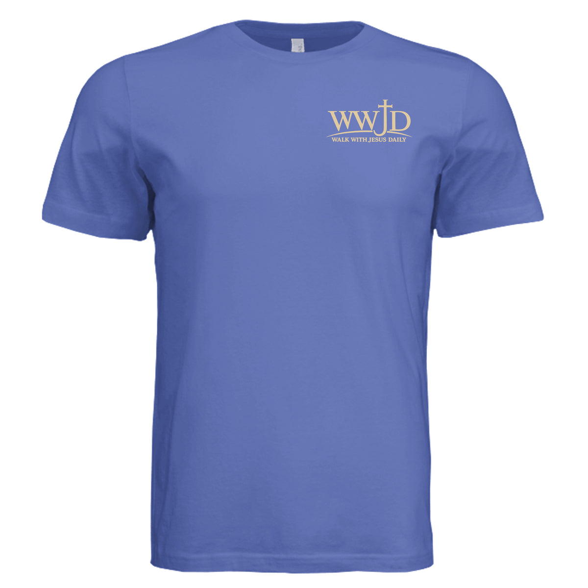 Solid True Royal Triblend - 3413C - FRONT